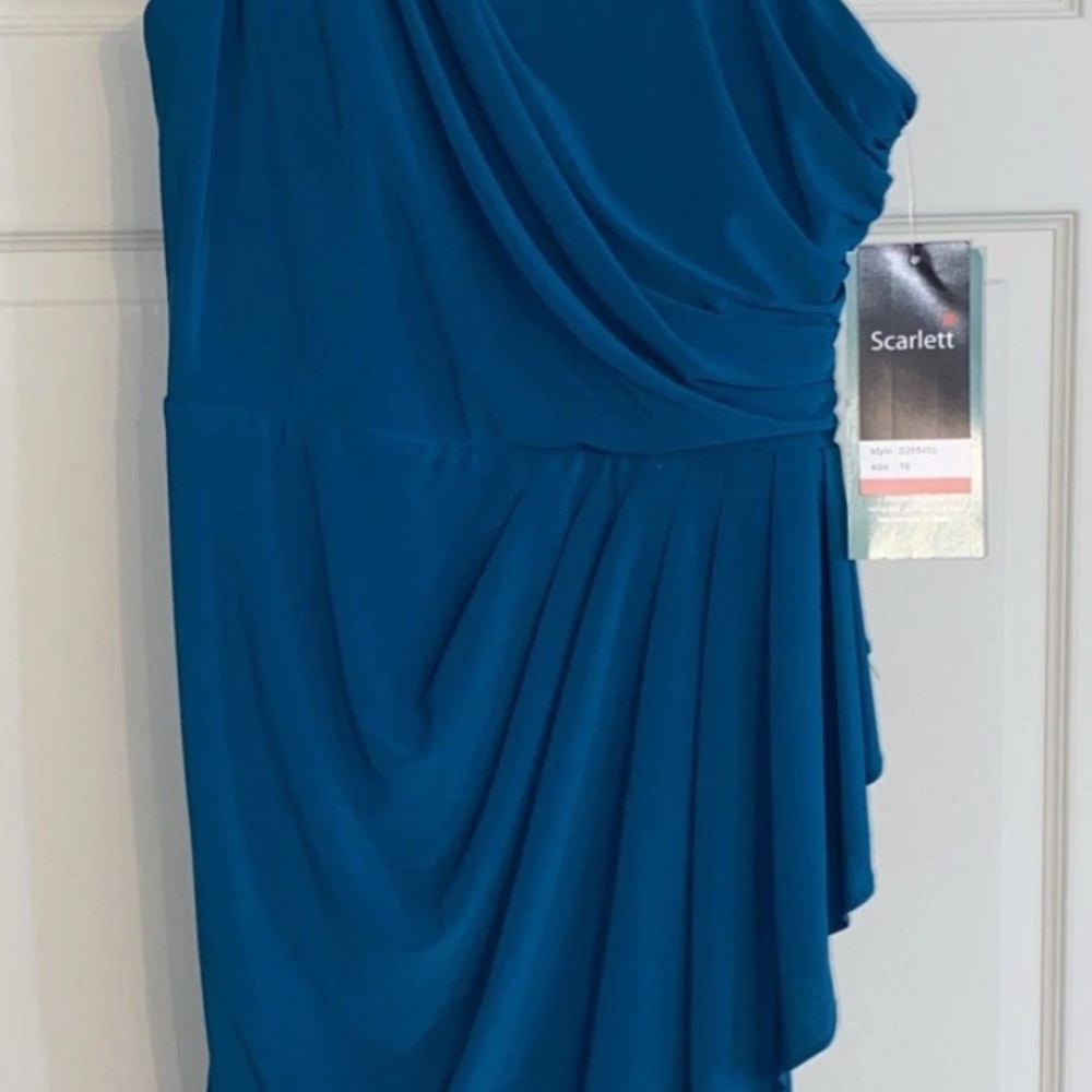 NEW Womens Scarlett Party/homecoming/prom Dress Teal Jewel Embellished Sz 16 - Picture 14 of 14